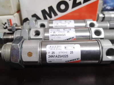 Стандартный цилиндр CAMOZZI 24N2A25A025 и 24N1A25A025